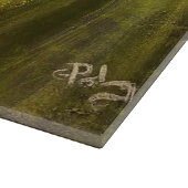 Zon in de Bossen, door Gary Poling Snijplank (Hoek)