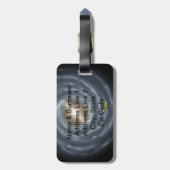 Zon in de Melkweg NASA Bagagelabel (Achterkant verticaal)