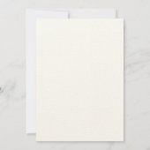 Zon in de nachtelijke hemel zetten bedankkaart (Achterkant)