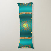 Zon in de winter lichaamskussen (Voorkant Verticaal)