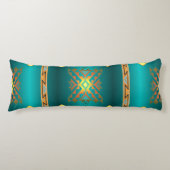 Zon in de winter lichaamskussen (Voorkant)