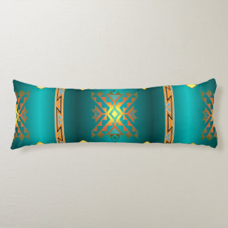 Zon in de winter lichaamskussen