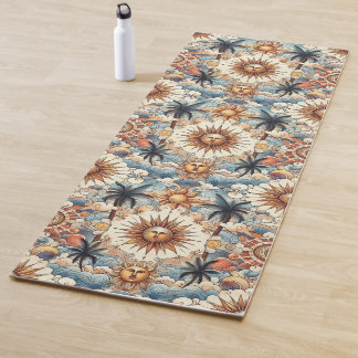 Zon in het paradijs yogamat