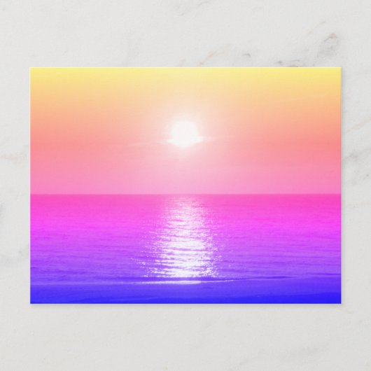 Zon instellen briefkaart (Voorkant)