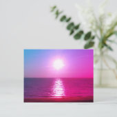 Zon instellen briefkaart (Staand voorkant)