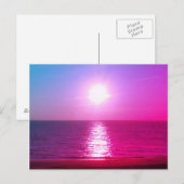 Zon instellen briefkaart (Voorkant / Achterkant)
