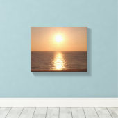 Zon instellen canvas afdruk (Insitu (Houten vloer))