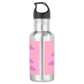 Zon instellen met wolken: waterfles  (Achterkant)