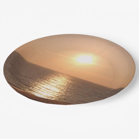 Zon instellen papieren bordje (Gekanteld)