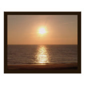 Zon instellen perfect poster (Voorkant)