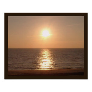 Zon instellen perfect poster