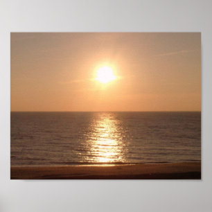 Zon instellen poster