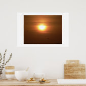 Zon instellen. poster (Keuken)