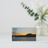 Zon instellen visitekaartje (Staand voorkant)