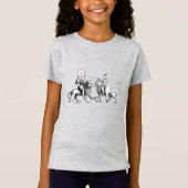 Zon Jousting met de Maan T-shirt (Voorkant)