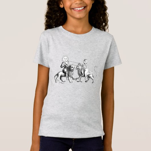 Zon Jousting met de Maan T-shirt (Voorkant)