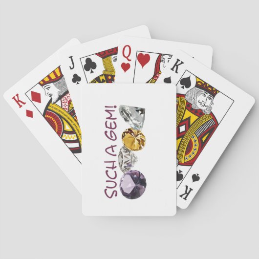 Zo'n juweeltje pokerkaarten (Achterkant)