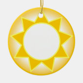Zon Keramisch Ornament (Voorkant)