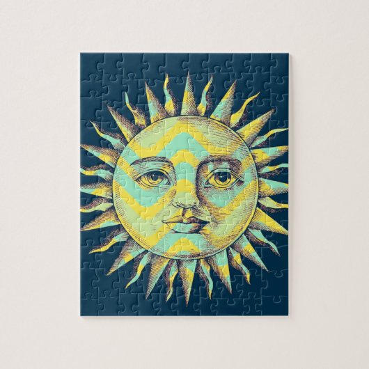 Zon Legpuzzel (Verticaal)