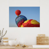 Zon, maan, en sterlancering, poster (Keuken)