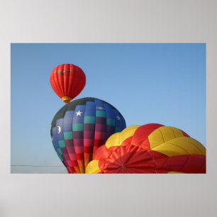 Zon, maan, en sterlancering, poster