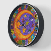 Zon, Maan en Sterren Astronomie Klok (Hoek)