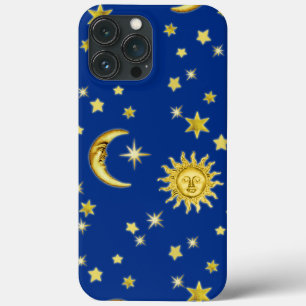 Zon, maan en sterren iPhone 13 pro max hoesje
