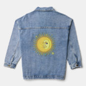 Zon, Maan en Sterren Denim Jacket (Achterkant)