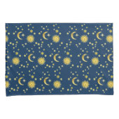 Zon, maan en sterren kussensloop (Voorkant-Rechts)