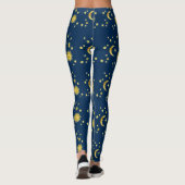 Zon, maan en sterren leggings (Achterkant)