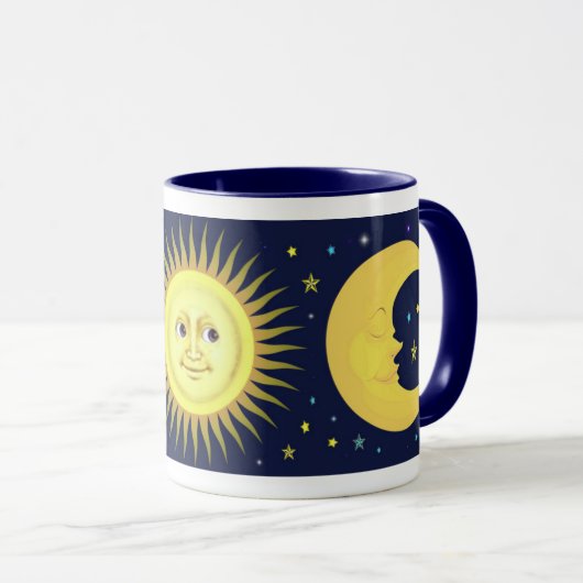 Zon, Maan en Sterren Mok (Voorkant rechts)