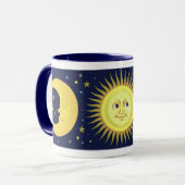 Zon, Maan en Sterren Mok (Voorkant links)