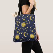 Zon, maan en sterren tote bag (Dichtbij)