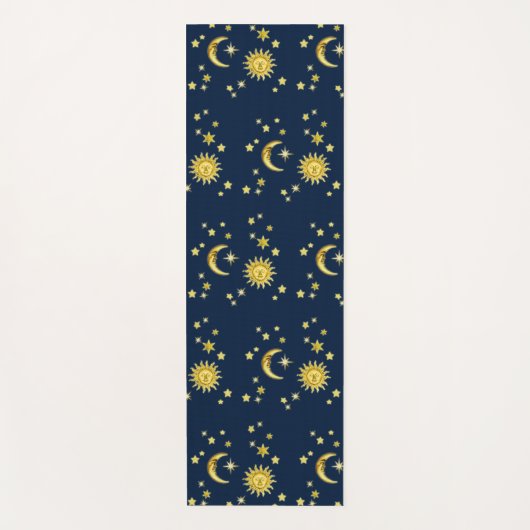 Zon, maan en sterren yogamat (Voorkant)