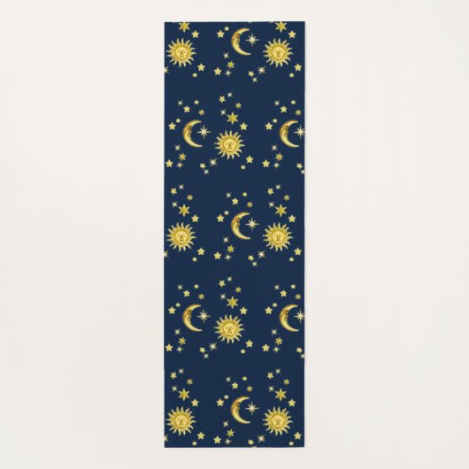 Zon, maan en sterren yogamat (Achterkant)