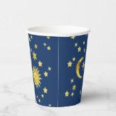 Zon-, maan- en sterrenpapierbekertjes papieren bekers (Rechts)