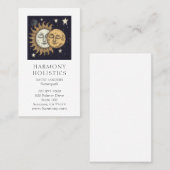 Zon Maan Holistische Gezondheid Visitekaartje (Voorkant / Achterkant)