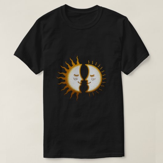 Zon Maan Liefde T-shirt (Design voorkant)