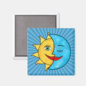 Zon Maan Magneet (Voorkant / Achterkant)