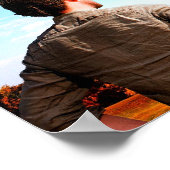 Zon, maan, Poster treinen (Hoek)