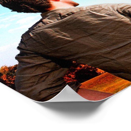 Zon, maan, Poster treinen (Hoek)