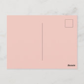 Zon Maan & Rozen Boho Magische VERJAARDAG MET NAAM Briefkaart (Achterkant)