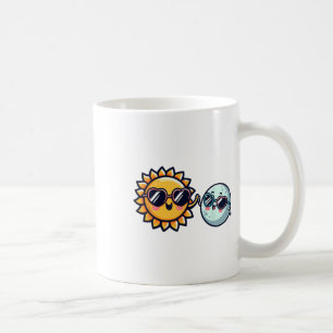 Zon Maan Vrienden Totale Zon Verduistering 2024 Jo Koffiemok