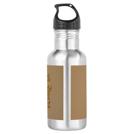 Zon Maan Waterfles Waterfles (Achterkant)