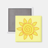 Zon Magneet (Voorkant / Achterkant)