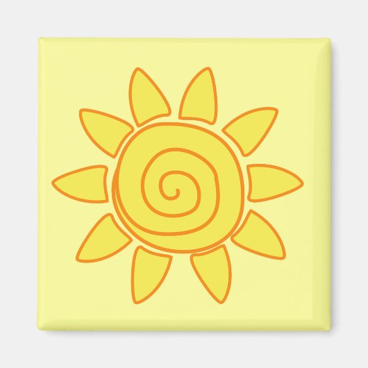 Zon Magneet (Voorkant)