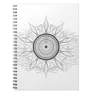 Zon Mandala 1 Notitieboek