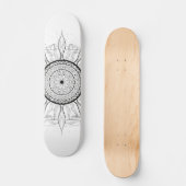 Zon Mandala 1 Persoonlijk Skateboard (Voorkant)