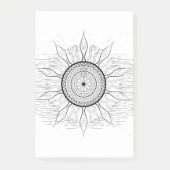 Zon Mandala 1 Post-it® Notes (Voorkant)