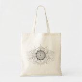 Zon Mandala 1 Tote Bag (Voorkant)